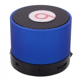 Стереоколонка Bluetooth Monster S10 Micro SD, синяя
