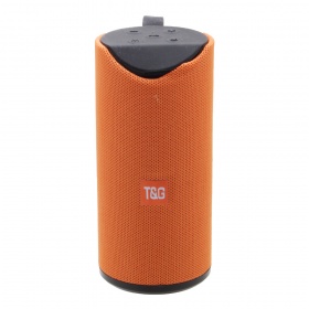 Стереоколонка Bluetooth CHARGE TG113 USB, Micro SD, AUX, оранжевая