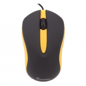 Мышь SmartBuy ONE 329 оптическая, 1200 dpi черно-желтая