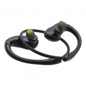 Наушники Bluetooth вакуумные Vidvie BT809 с заушинами и микрофоном черные