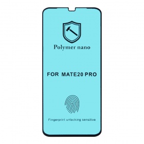 Закаленное стекло Huawei Mate 20 Pro Polimer Nano черное