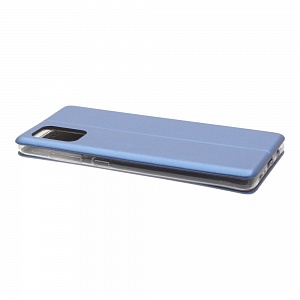 Книжка Samsung A71 2019/A715F синяя горизонтальная на магните