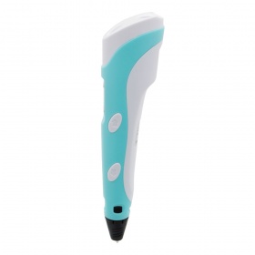 3D ручка 3DPEN-2 (ЖК-дисплей, регулируемая скорость и температура, ABS, PLA) голубая