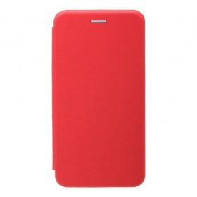 Книжка Xiaomi Redmi 5 красная горизонтальная на магните