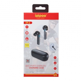 Наушники TWS Bluetooth Ipipoo TP2 с микрофоном черные