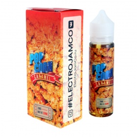 Жидкость для электронных сигарет Electro Jam PopCorn Caramel 60мл (креп-3мл) (Поп-корн, карамель)