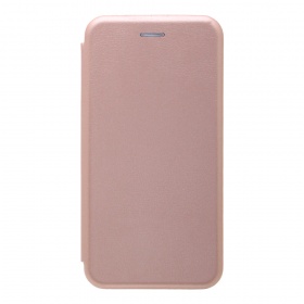 Книжка Xiaomi Redmi Note 5/5 Pro розовая горизонтальная на магните