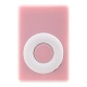 Плеер RK-304d розовый microSD/прищепка