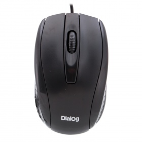 Мышь Dialog MOP-04BU USB, оптич. 3 кнопки, 800 dpi черная