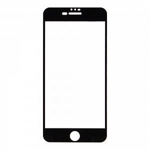 Закаленное стекло iPhone 6 Plus/6S Plus 2D черное в тех.пакете