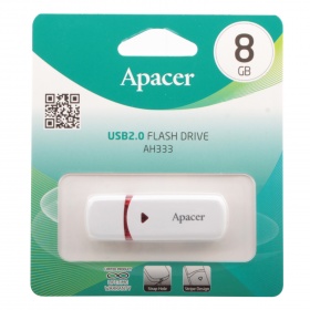 К.П. USB 8 Гб Apacer AH333 белая