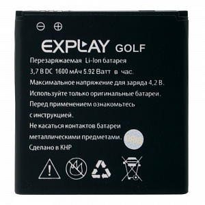 АКБ для Explay Golf/iQ442 Mirade 1600 mAh ОРИГИНАЛ