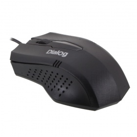 Мышь Dialog MOP-09U USB, оптич. 3 кнопки, 800 dpi черная