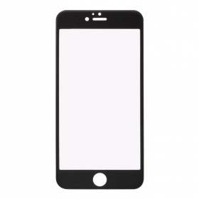 Закаленное стекло iPhone 6 Plus/6S Plus 2D черное матовое