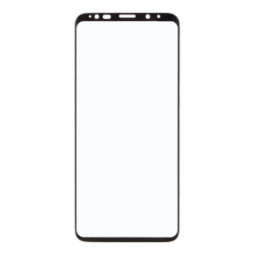 Закаленное стекло Samsung G965F/S9 Plus закругленное черное Premium