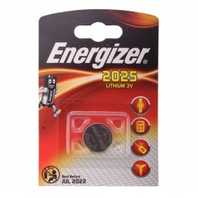 Элемент питания CR2025 Energizer (1 на блистере)