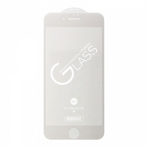 Закаленное стекло iPhone 7/8 3D белое Remax GL-27 0,3mm