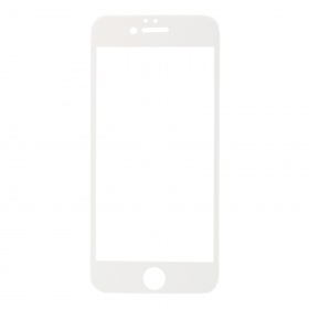 Закаленное стекло iPhone 6/6S 3D белое качество AA