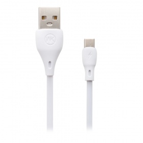 СЗУ с 2 USB 2,4A + кабель Micro WK Desing WP-U60m белый