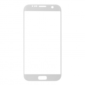 Закаленное стекло Samsung G935F/S7 edge закругленное белое