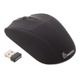 Мышь SmartBuy 325AG беспр, оптич, 1000-1600dpi черная 