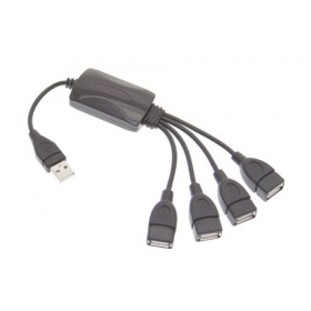 USB-хаб на 4 порта на 4-х кабелях