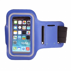 Сумочка "Sport", на руку для iPhone 5/5S/5С синяя