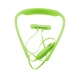 Наушники Bluetooth вакуумные boyi3 с микрофоном зеленые