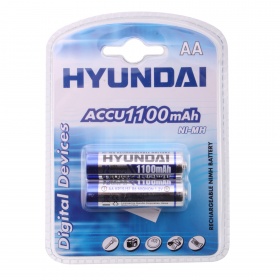 Аккумулятор R06 1100 mAh Hyundai Ni-Mh (2 на блистере,20,100)