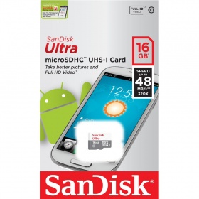 К.П. 16 Гб MicroSDHC SanDisk сlass 10
