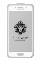 Закаленное стекло Samsung A3 2017/A320F 2D белое 9H Premium Glass
