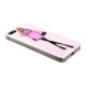 Накладка iPhone 5/5S/SE силиконовая лаковая антигравитационная Девушка Barbie