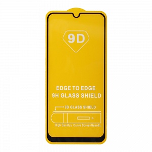 Закаленное стекло Samsung A30/A50/Xiaomi Redmi Note 7 2D черное 9H Premium Glass