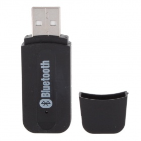 AUX Bluetooth BT-163 + USB черный