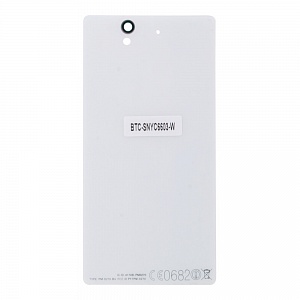 Задняя крышка для Sony Xperia Z (C6602/C6603) белая ОРИГ