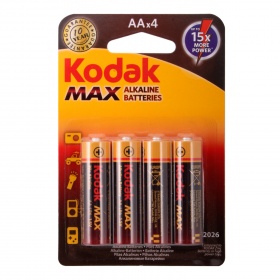 Элемент питания LR6 Kodak MAX (4 на блистере)
