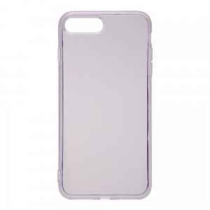 Накладка iPhone 7/8 Plus Silicone Case силиконовая прозрачная сиреневая