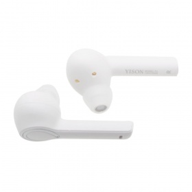 Наушники TWS Bluetooth YISON T2 с микрофоном+Power Bank 3000mah белые