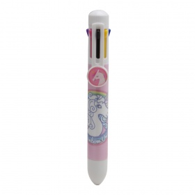 Ручка многоцветная Единорог (8 в 1) No: E-8014