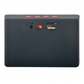 Стереоколонка Bluetooth HDY-003 USB, Micro SD, AUX, красная