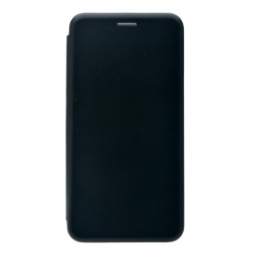 Книжка Xiaomi Redmi Note 4X черная горизонтальная на магните