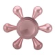 Спиннер металлический 6-и конечный круглый розовый