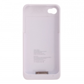 Чехол-АКБ iPhone 4/4S 1900mAh белый