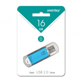 К.П. USB 16 Гб SmartBuy V-Cut синяя