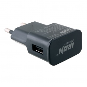 СЗУ с USB 1,0А + кабель USB Micro Iron Selection Expert черный