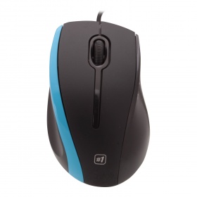 Мышь Defender MM-340 USB, оптич. 3 кн, 1000dpi, черно-синяя
