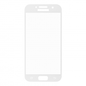Закаленное стекло Samsung A3 2017/A320F 2D белое