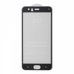 Закаленное стекло Xiaomi Mi 6 2D черное 9H Premium Glass