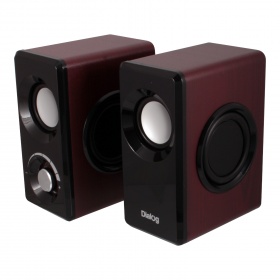 Акус. система Dialog 2.0 AST-25UP 6W RMS вишня