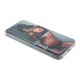 Накладка iPhone 5/5S/SE силиконовая лаковая антигравитационная Девушка с гантелей